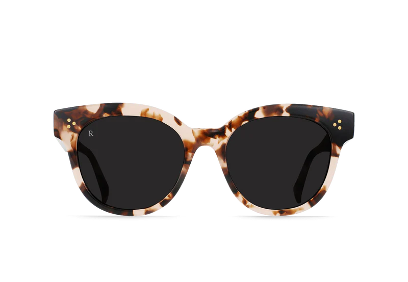 The Coral Tortoise frame Nikol Women's Cat-Eye Sunglasses by RAEN