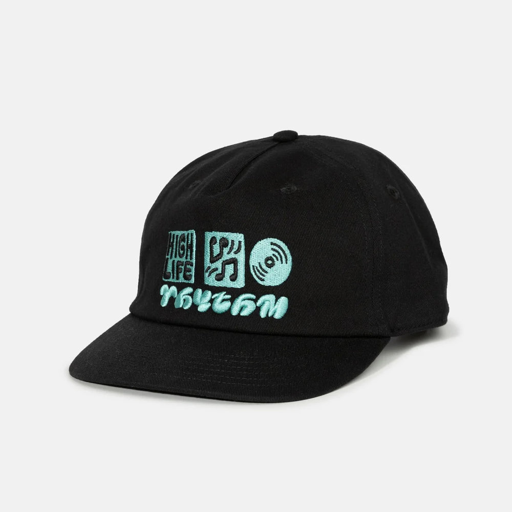 Rhythm High Life Cap - Black