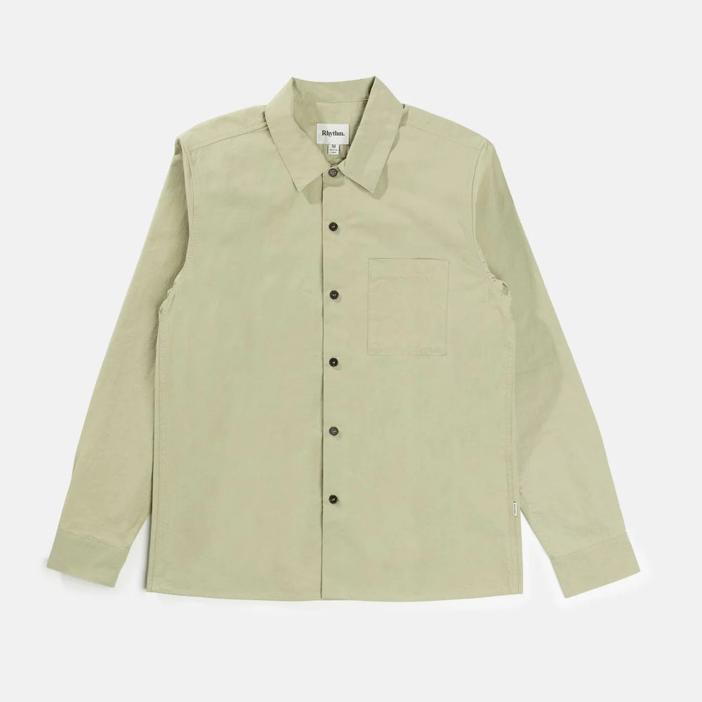 
                      
                        Rhythm Essential Long Sleeve Shirt - Sage
                      
                    