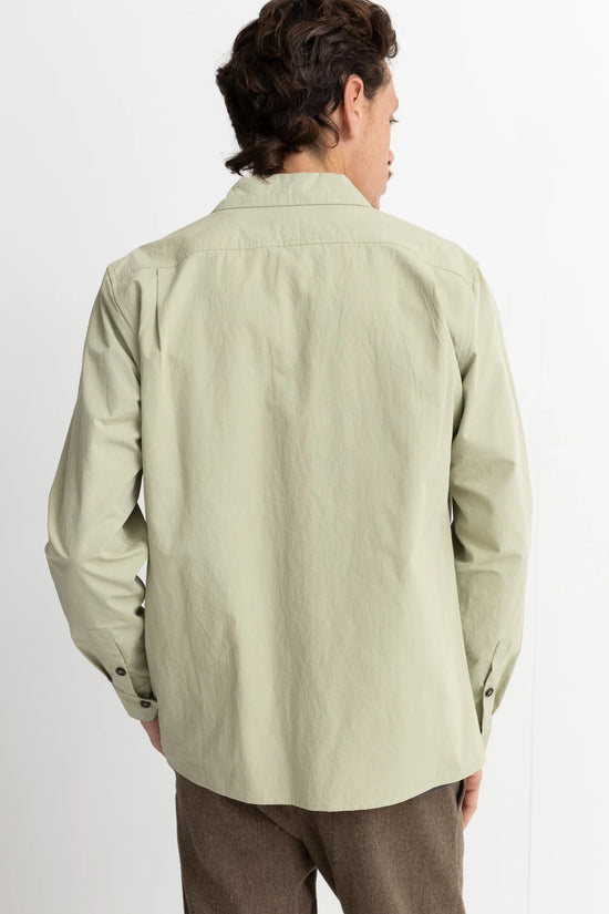 Rhythm Essential Long Sleeve Shirt - Sage
