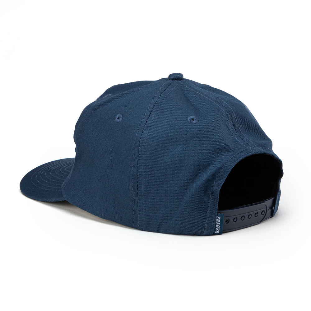 
                      
                        Back view of Seager's Navy and Yellow Wilson Snapback Hat
                      
                    