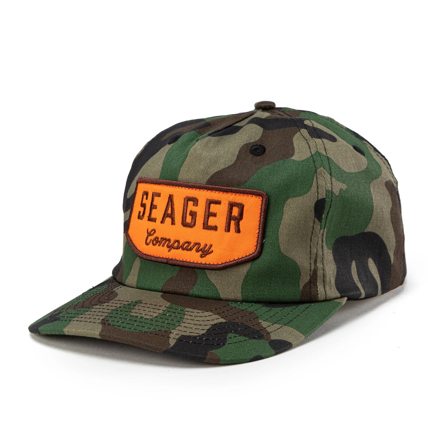 Seager's Camo Wilson Snapback Hat