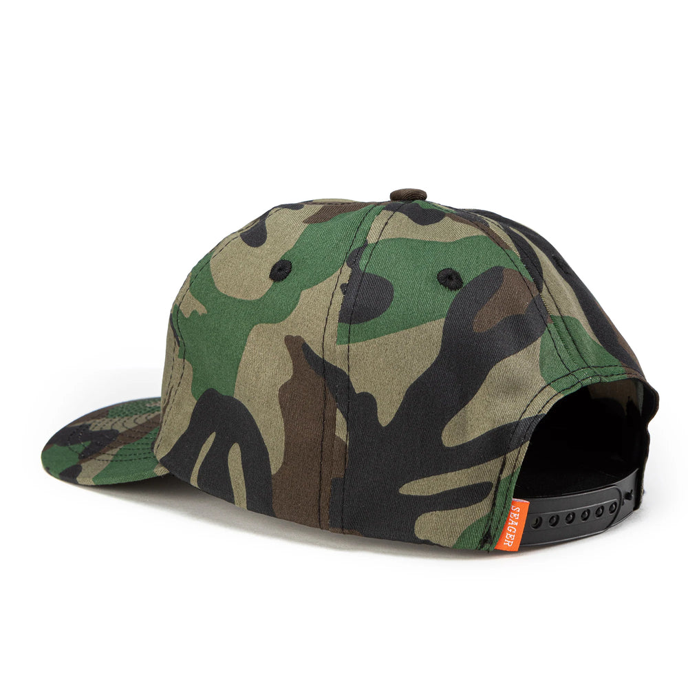 
                      
                        Back view of Seager's Camo Wilson Snapback Hat
                      
                    