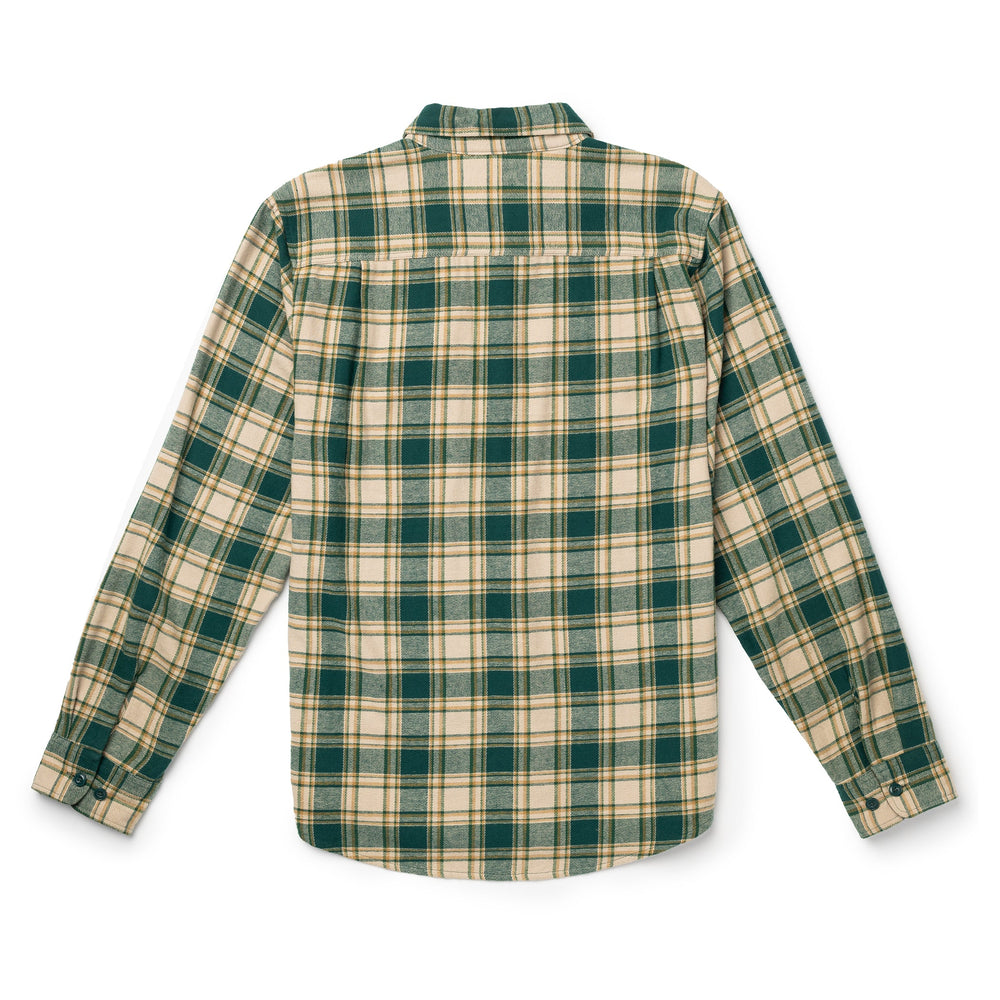 
                      
                        Back view of the Calico Flannel Shirt by Seager
                      
                    