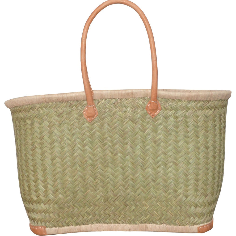 
                      
                        Large Shebobo Tan Tan Woven Straw Rush Basket
                      
                    