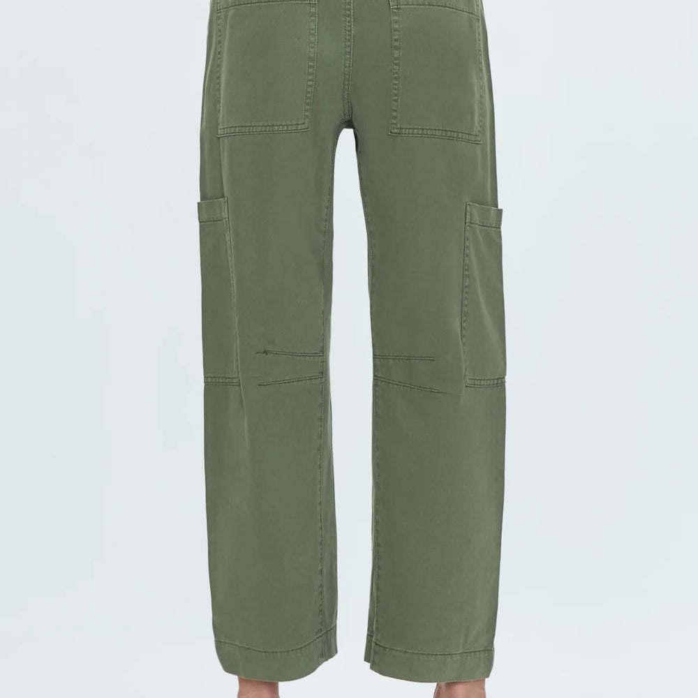 
                      
                        Women's green utility pants from Pistola
                      
                    