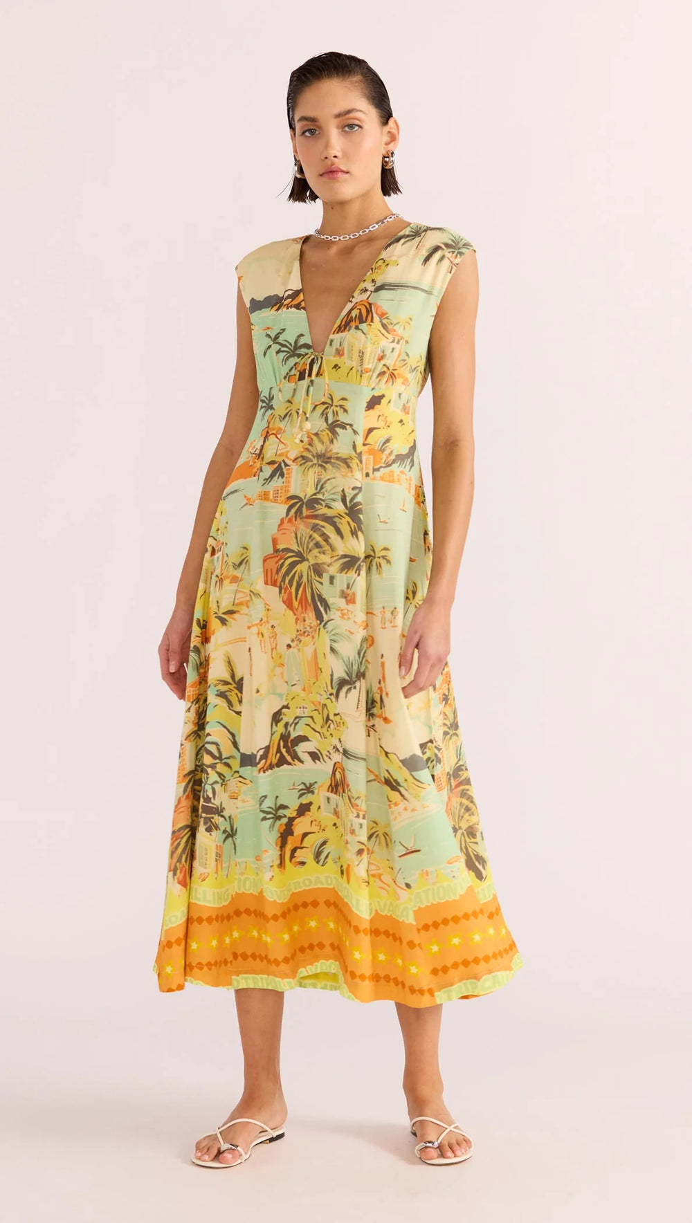 Find the Vacanza Midi Dress by MINKPINK at Harbour Thread for fresh spring break and summer style. 