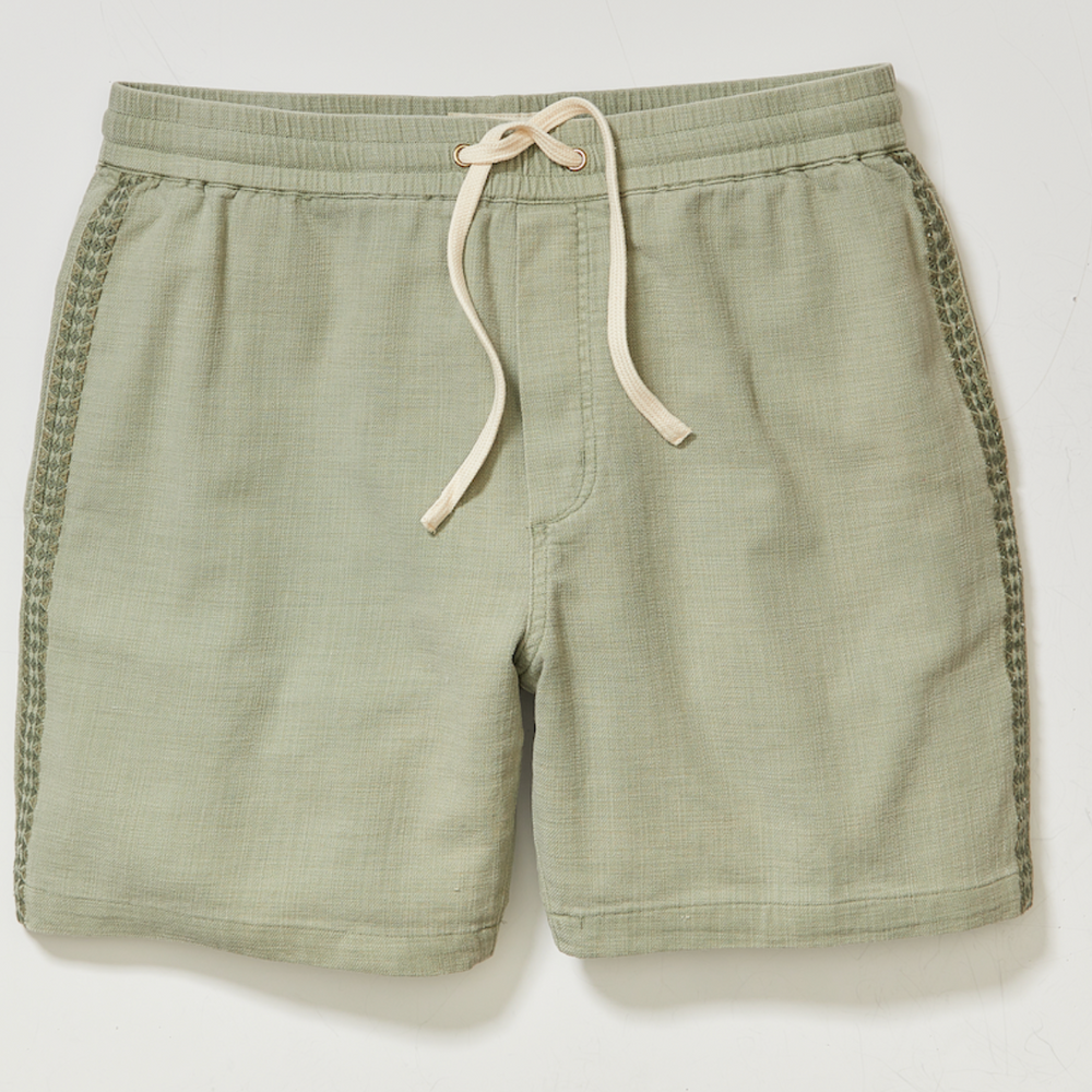 
                      
                        Marine Layer's green 6" Saturday Beach Short
                      
                    