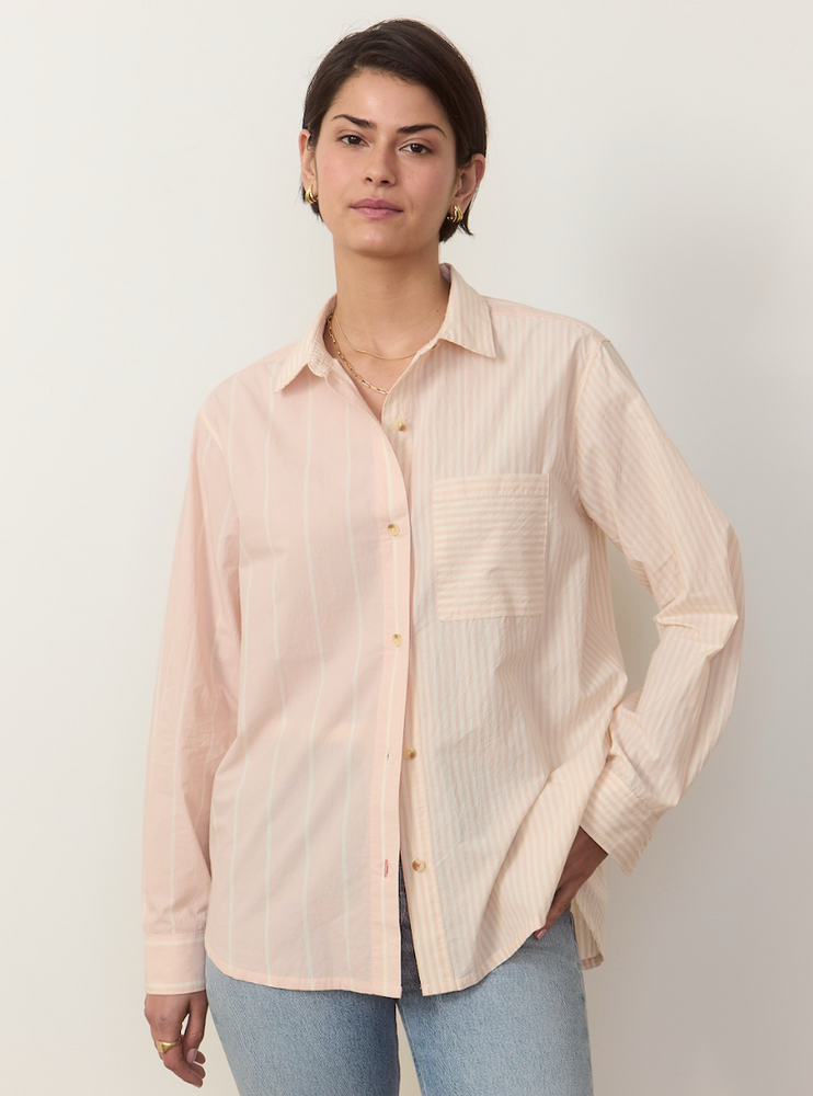 
                      
                        The Marine Layer Cali Poplin Shirt is available to shop at Harbour Thread. 
                      
                    