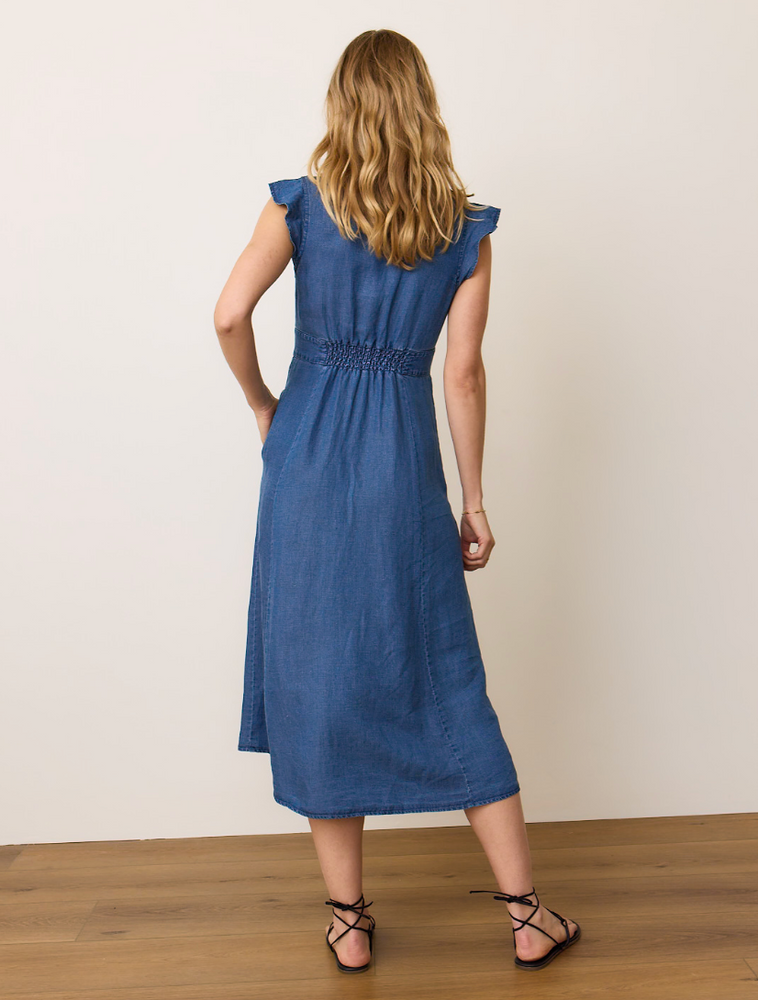 
                      
                        Women's blue midi dress
                      
                    