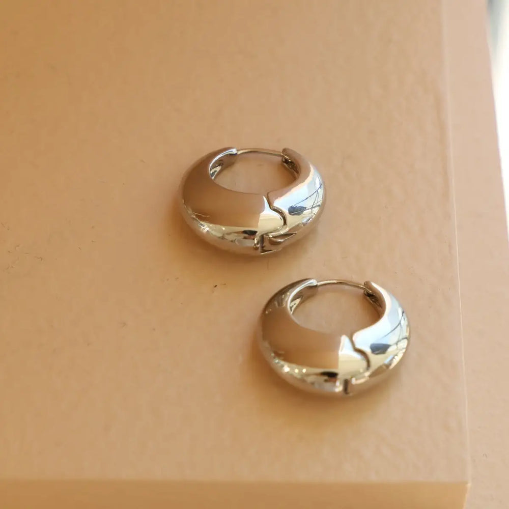 Katie Waltman Amalfi Chunky Hoop Earrings