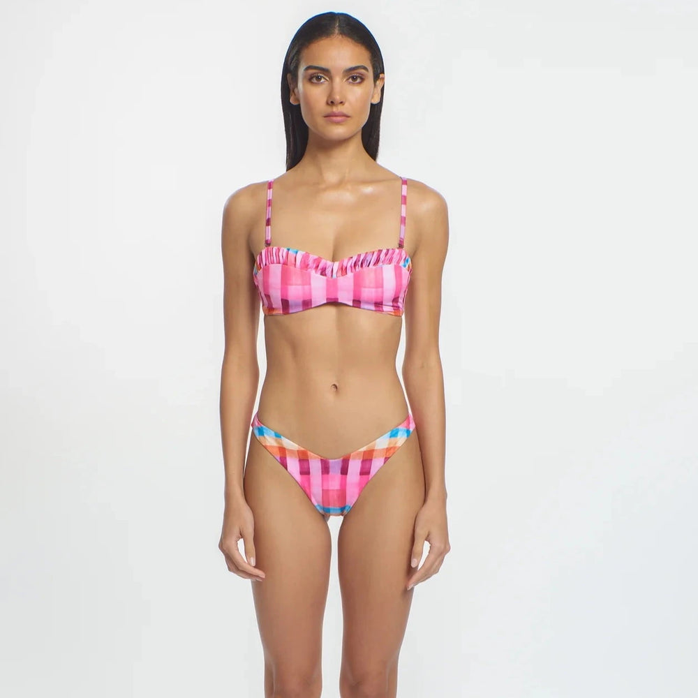 
                      
                        The he Summer Sailing Emmy Bikini Top with straps on by Peixoto
                      
                    