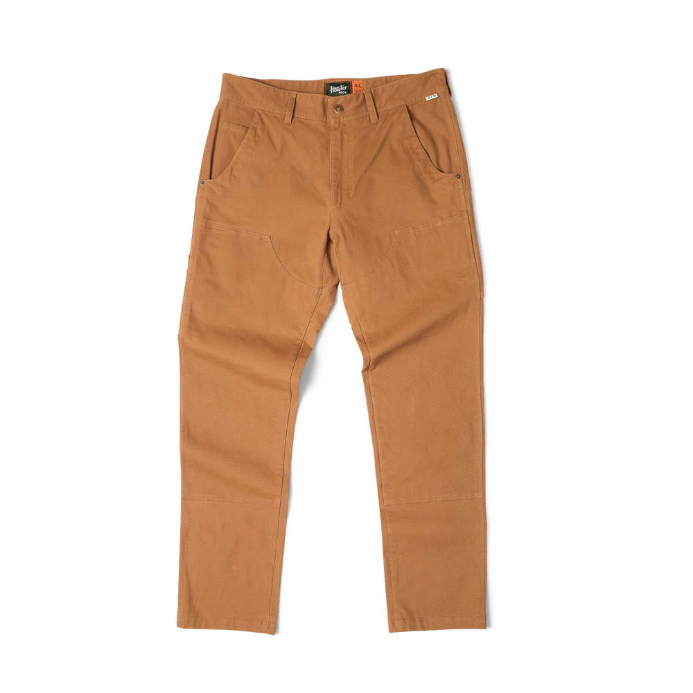 The men's brown Trade pants by Howler Brothers