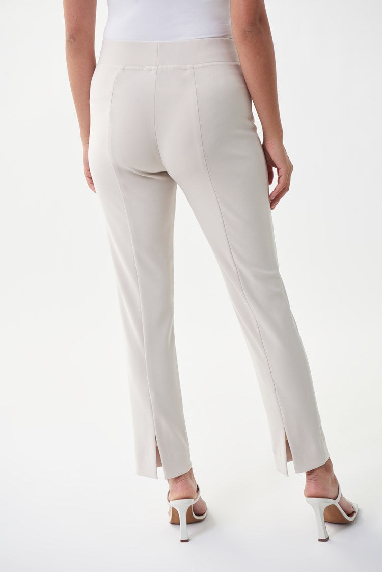 Back view of Joseph Ribkoff's Classic Straight Pant in the color Moonstone