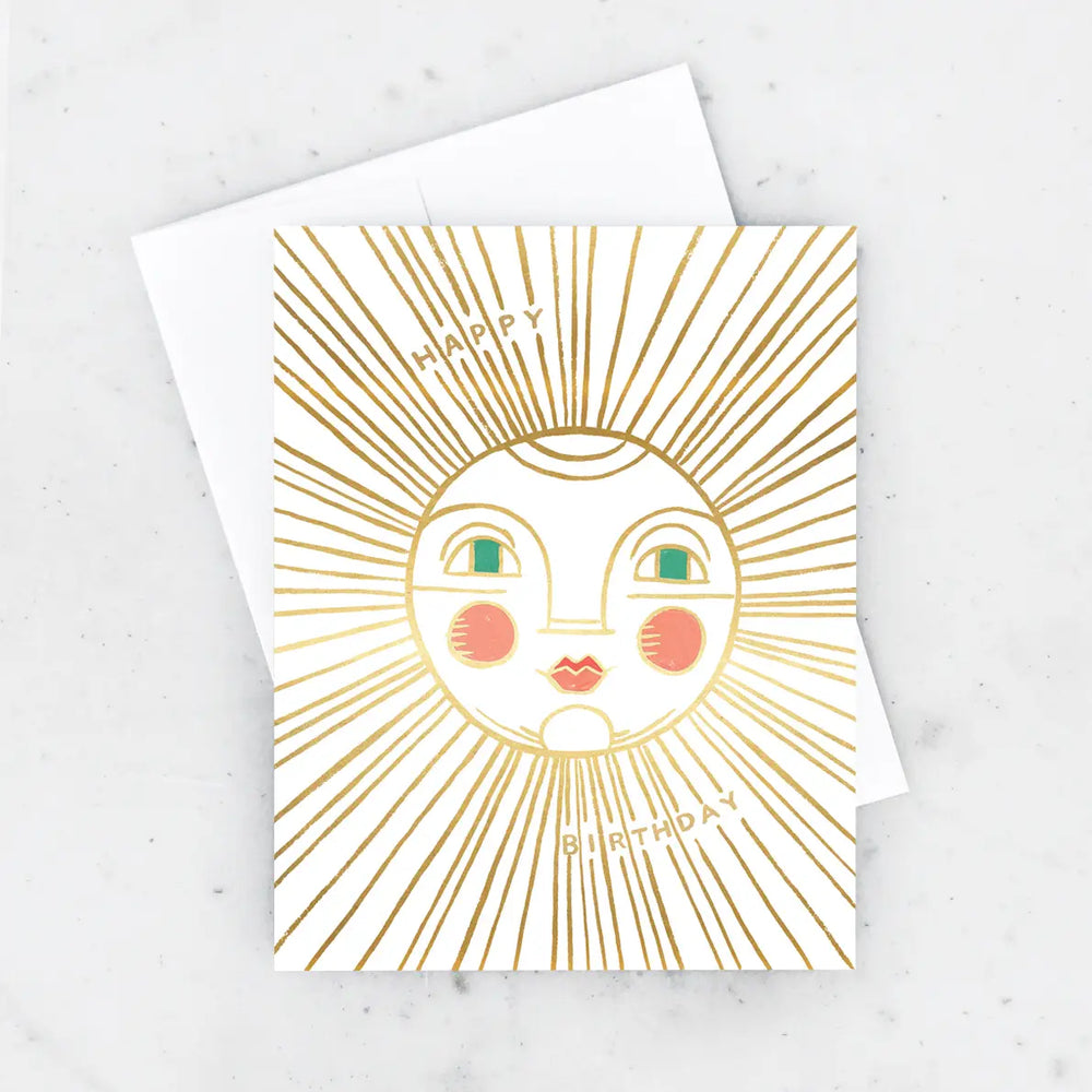 The Birthday Sun Card by Idlewild Co