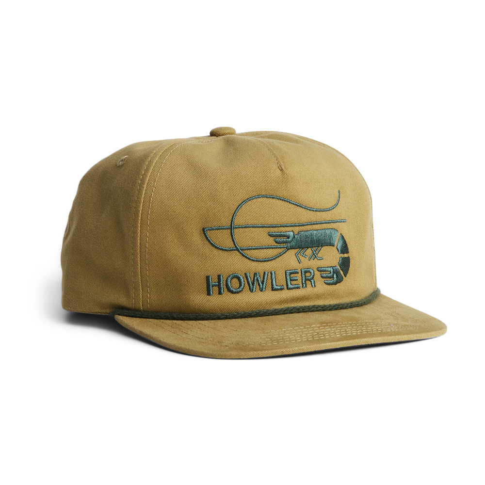 The Skrimp Unstructured Snapback Hat by Howler Bros