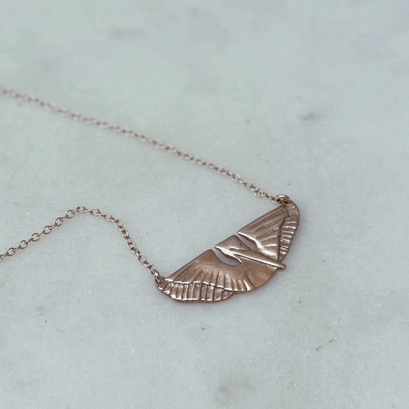 Mimosa Handcrafted Pelican Bar Necklace