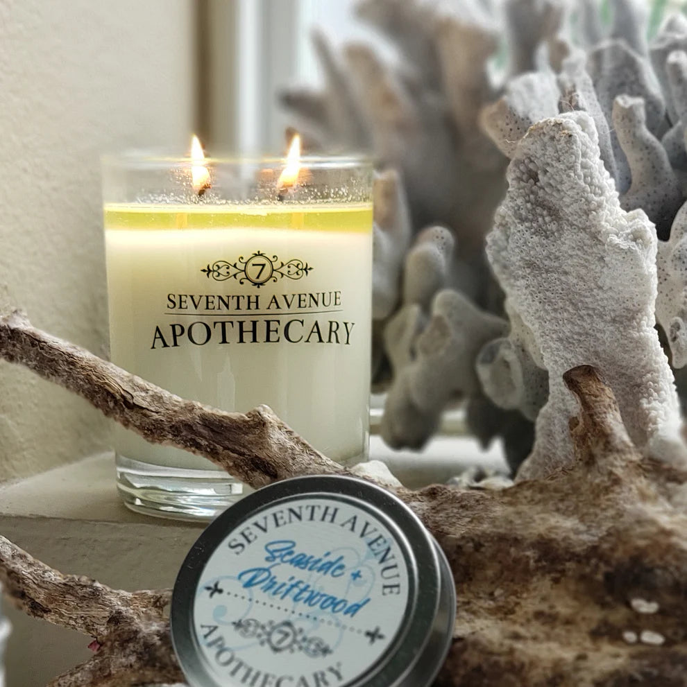 Seventh Avenue Apothecary Seaside + Driftwood Soy Wax Candle