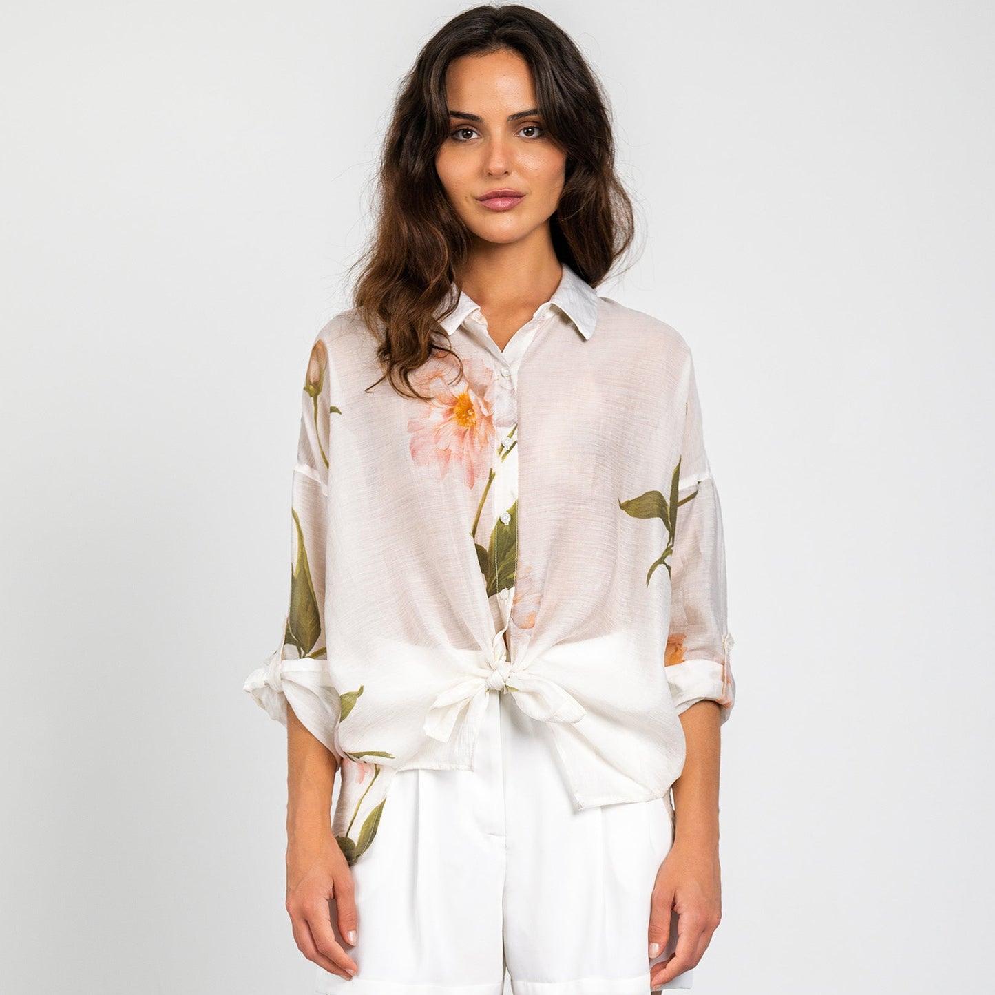 Lavender Brown Luciana Top, available at Harbour Thread boutique. 