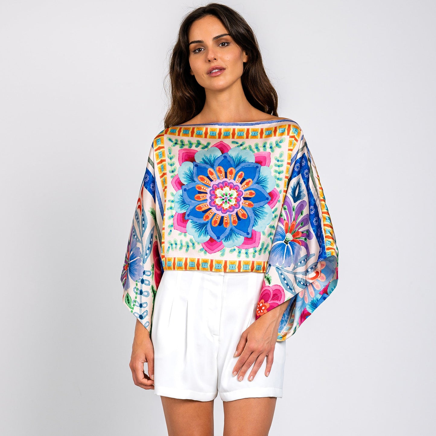 Lavender Brown Destiny Top, now available at Harbour Thread St. Pete. 