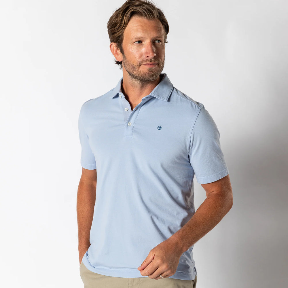 Embrace elevated casual style with the Duck Head Hanover Pima Cotton Polo, now at Harbour Thread men's store in St. Petersburg, FL. 