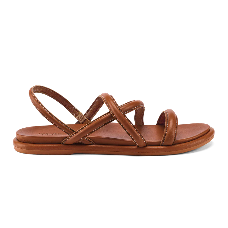 Enjoy comfortable day to night style with the OluKai Tiare Strappy Leather Sandals at Harbour Thread women's boutique. 