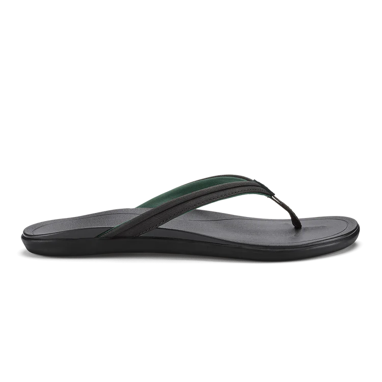 OluKai Ho‘opio Malua Women’s Beach Sandals in Lava Rock