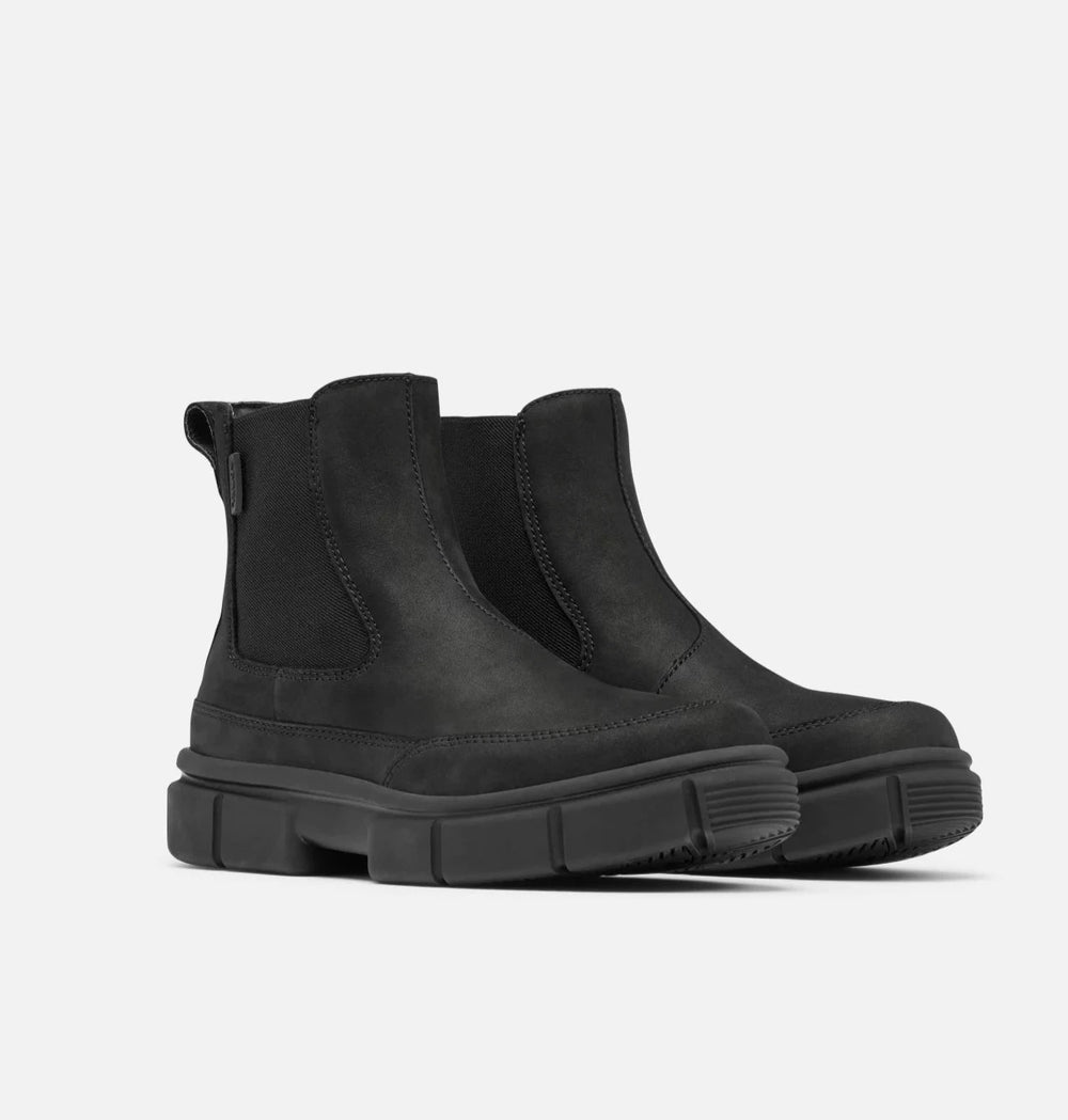 The Black Explorer STRT Women's Chelsea Boot by Sorel