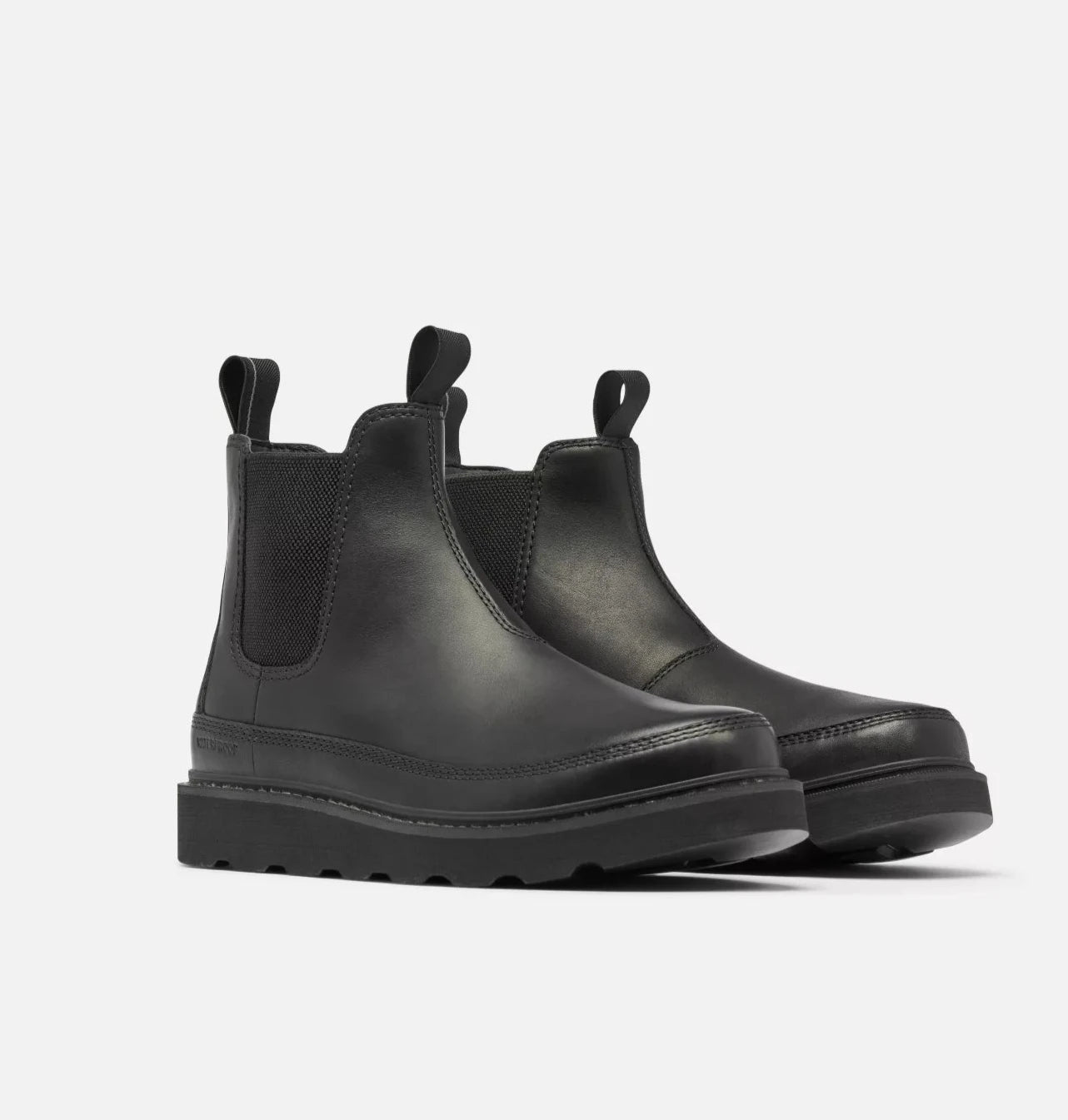 The Black Slabtown 62 Men's Chelsea Waterproof Boot by Sorel