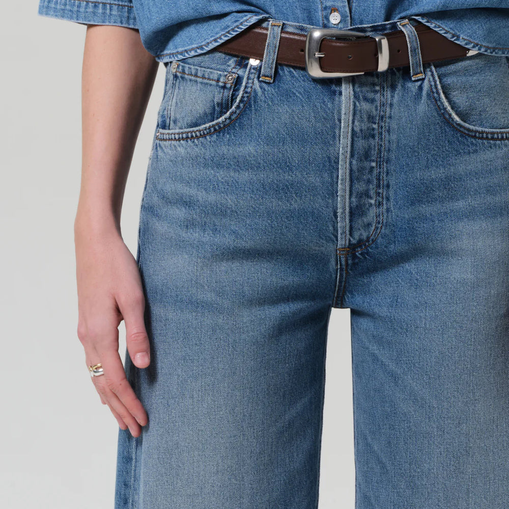 Shop the Citizens Of Humanity Ayla Raw Hem Crop at Harbour Thread women's boutique