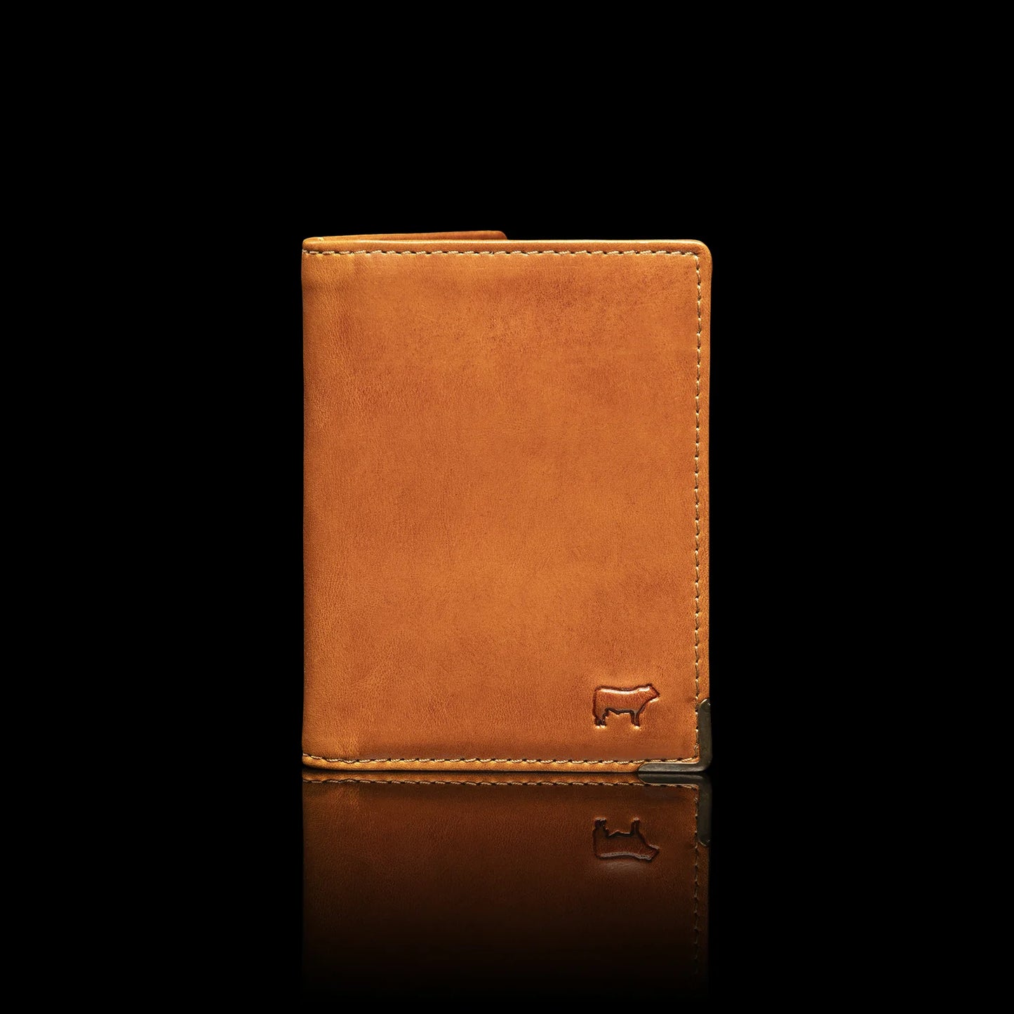 Will Leather Goods Tradesman Slim Wallet in Cognac Leather