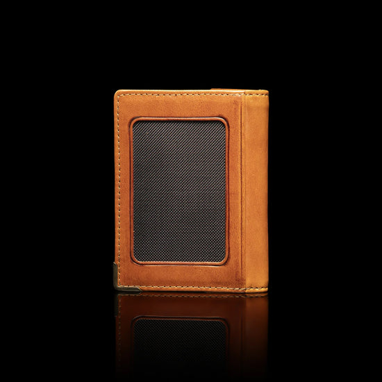 Will Leather Goods Tradesman Slim Wallet in Cognac Leather
