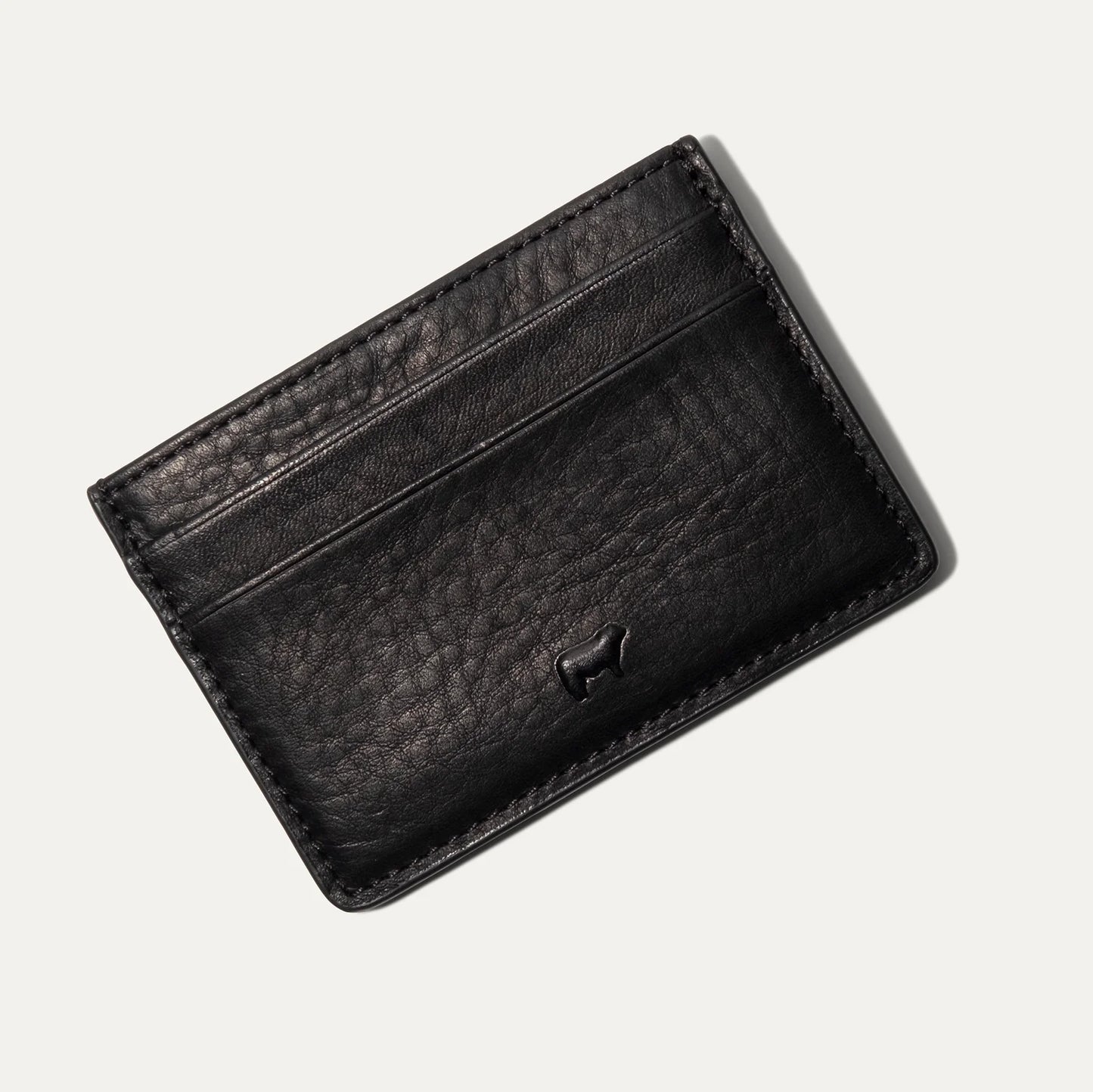 Will Leather Goods Classic Leather Card Case - Black