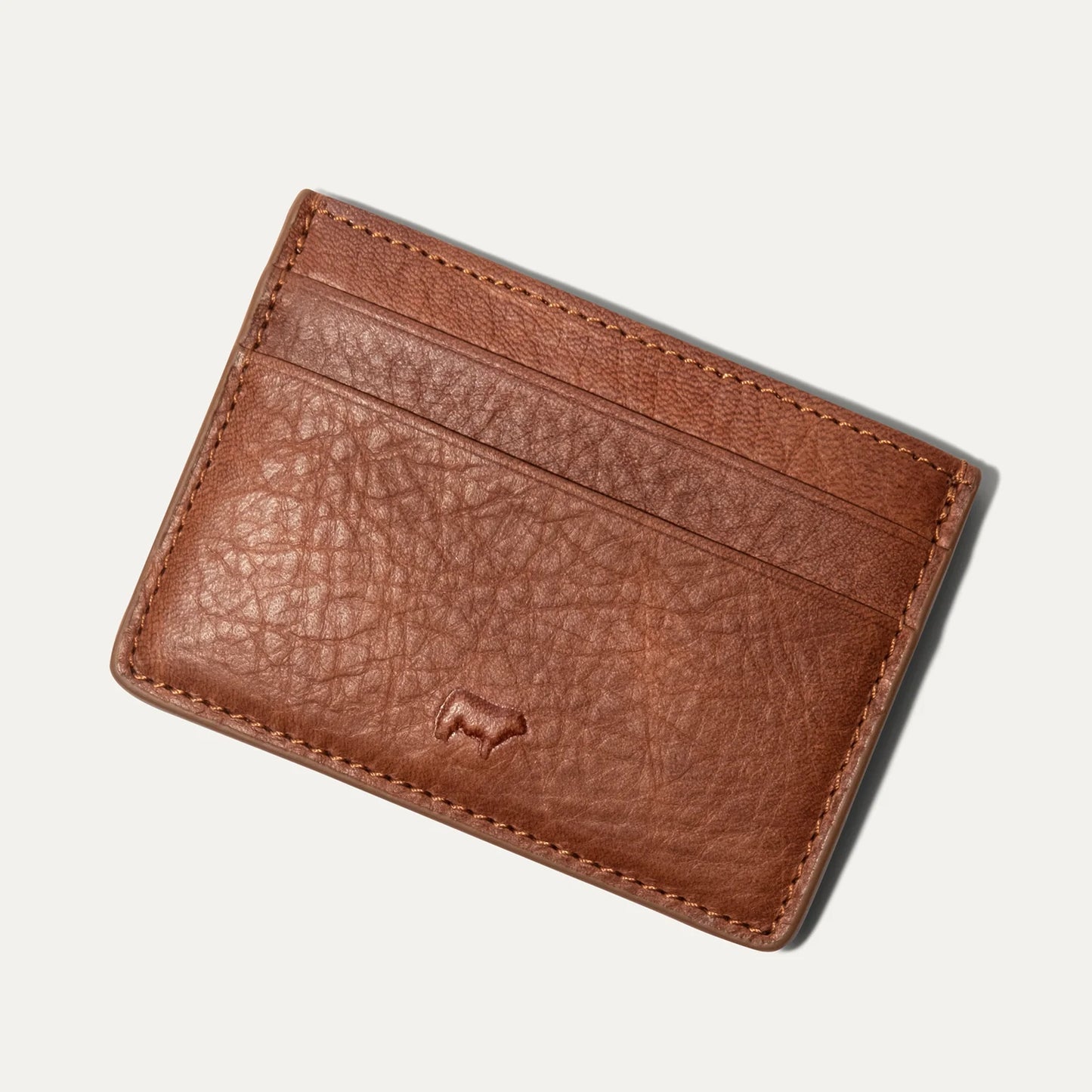 Will Leather Goods Classic Leather Card Case - Tan