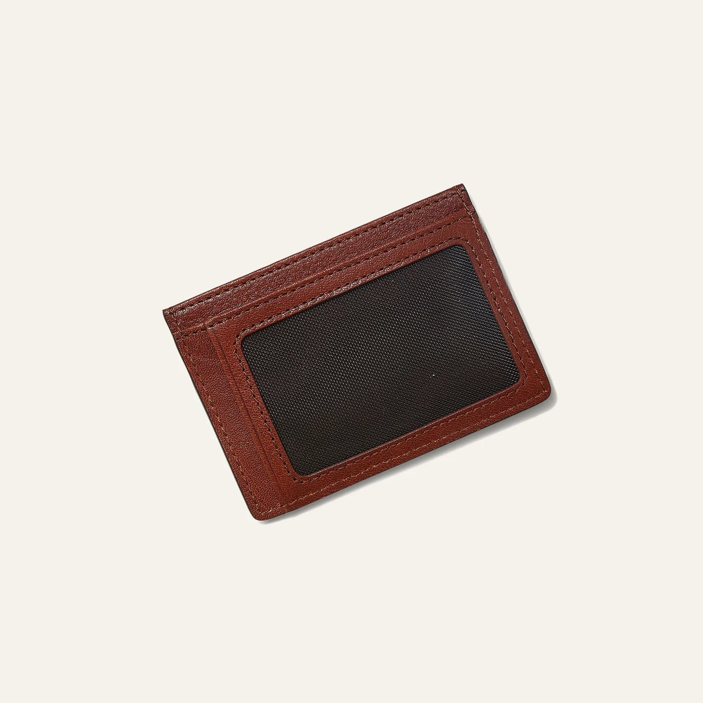 Will Leather Goods Classic Leather Card Case - Cognac