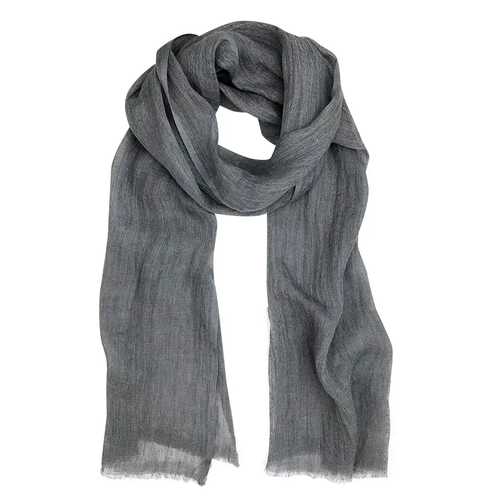 The Rose Ethiopian Gauze Linen Scarf by Slate + Salt