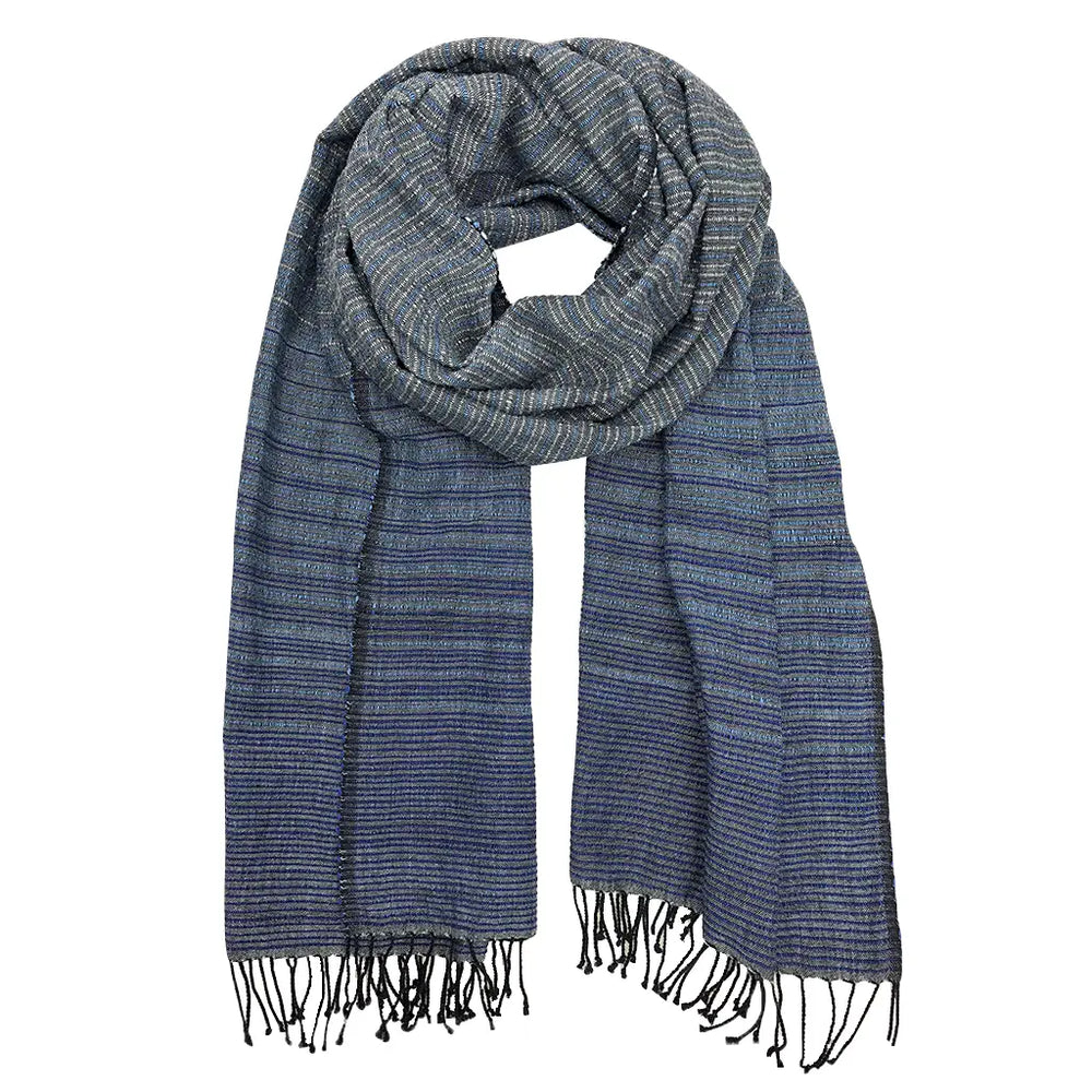 The Slate Ethiopia Handloom Wrap Scarf by Slate + Salt