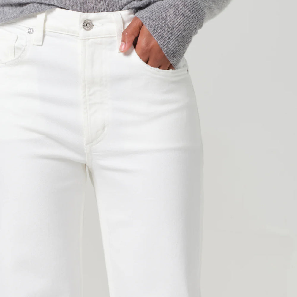 Women's white jeans