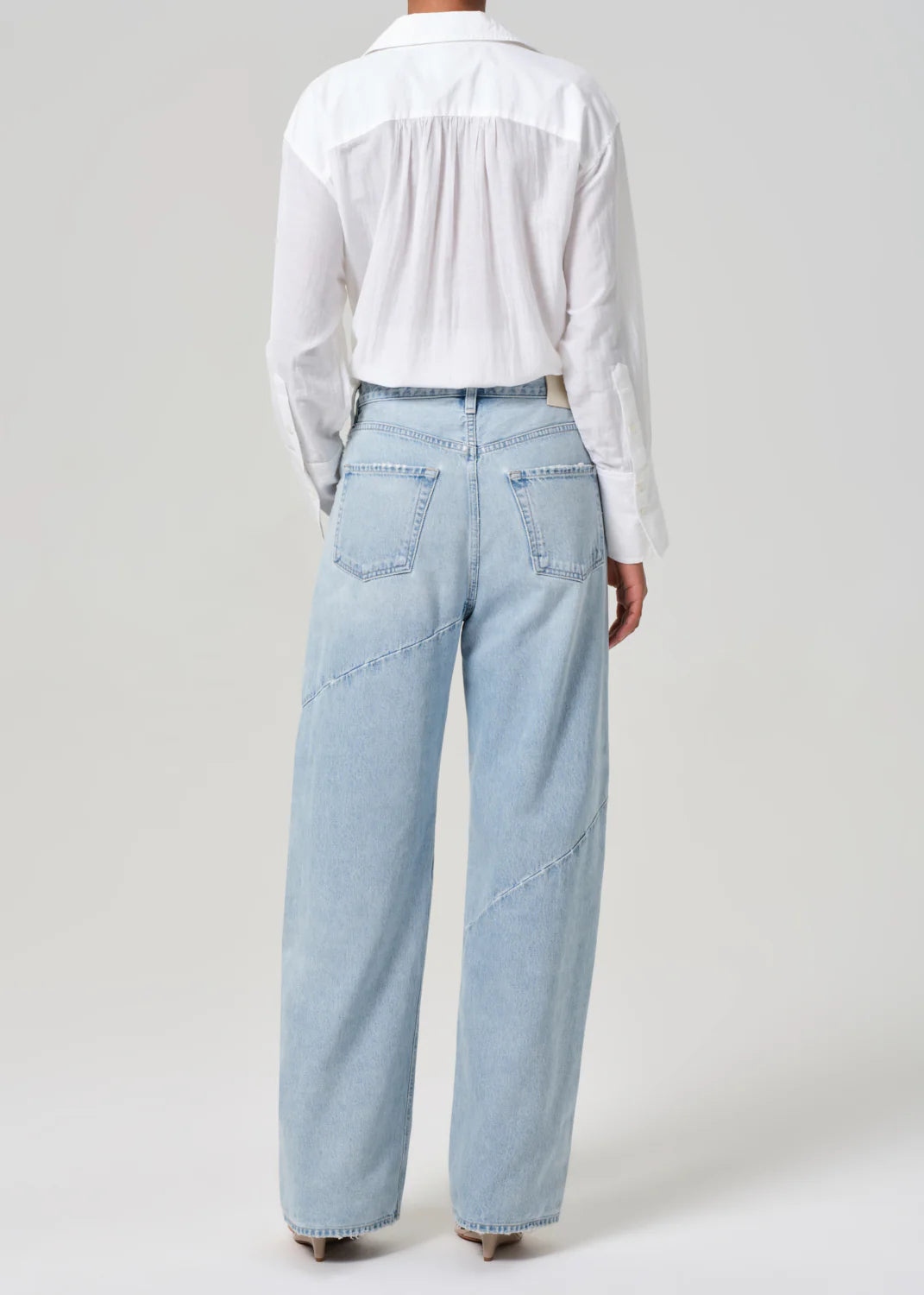 Super soft non-stretch relaxed fit women's denim