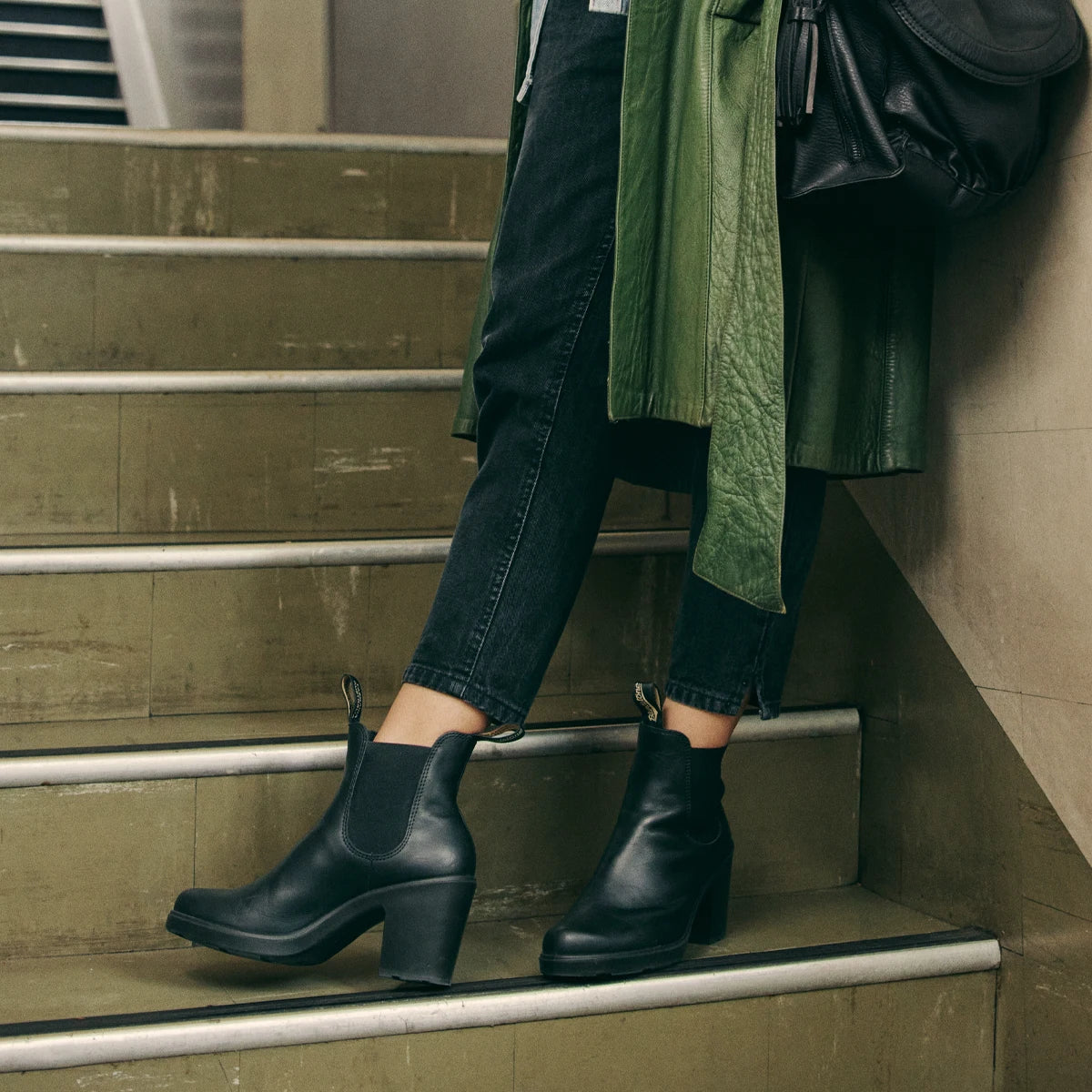 Women's heeled boots blundstone on sale