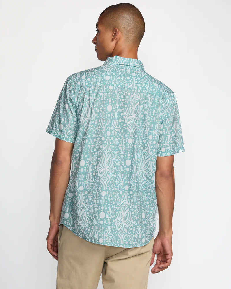 
                      
                        RVCA printed short sleeve men's shirt
                      
                    