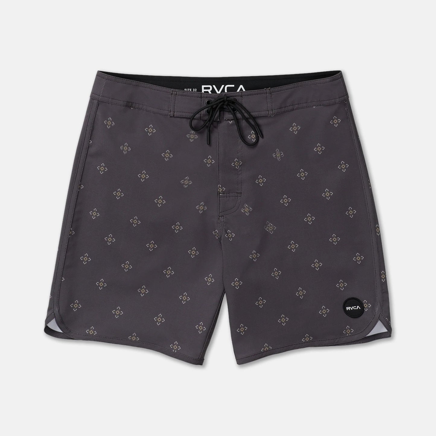 RVCA Northern Boardshort 18" in Pirate Black