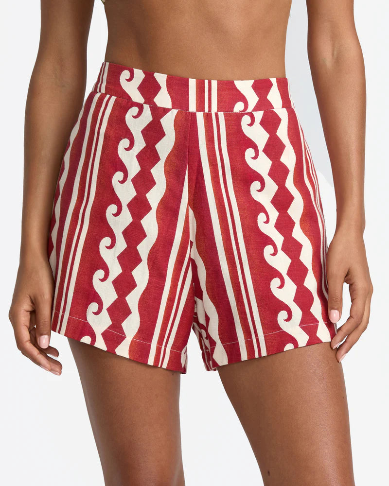 Shop the RVCA Casey Short at Harbour Thread women's boutique in Burlington, VT for effortlessly cool summer style. 