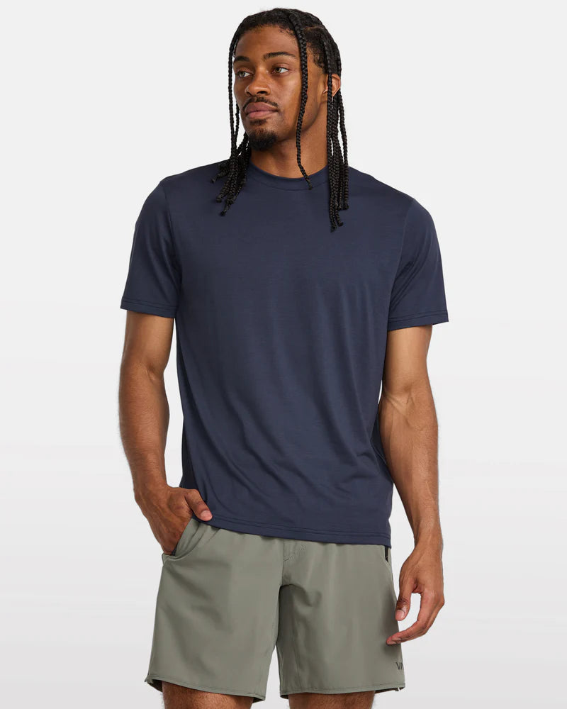 Enjoy everyday comfort and ease with the RVCA Balance Tee II, now at Harbour Thread men's store in Burlington, VT. 