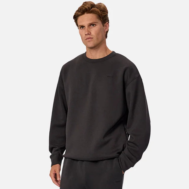 The Tech Del Sur Sweat by Industrie in the color Obsidian