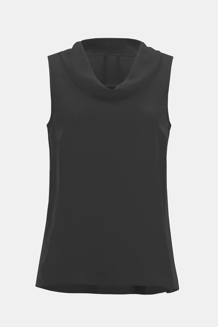 Joseph Ribkoff Georgette Sleeveless Top - Black