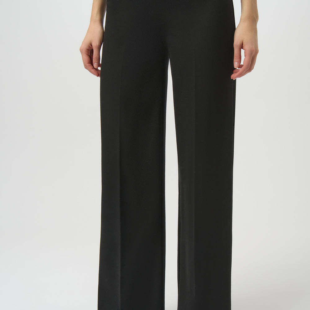 
                      
                        A person wearing the Heavy Knit Wide Leg Pull On Pants by Joseph Ribkoff
                      
                    