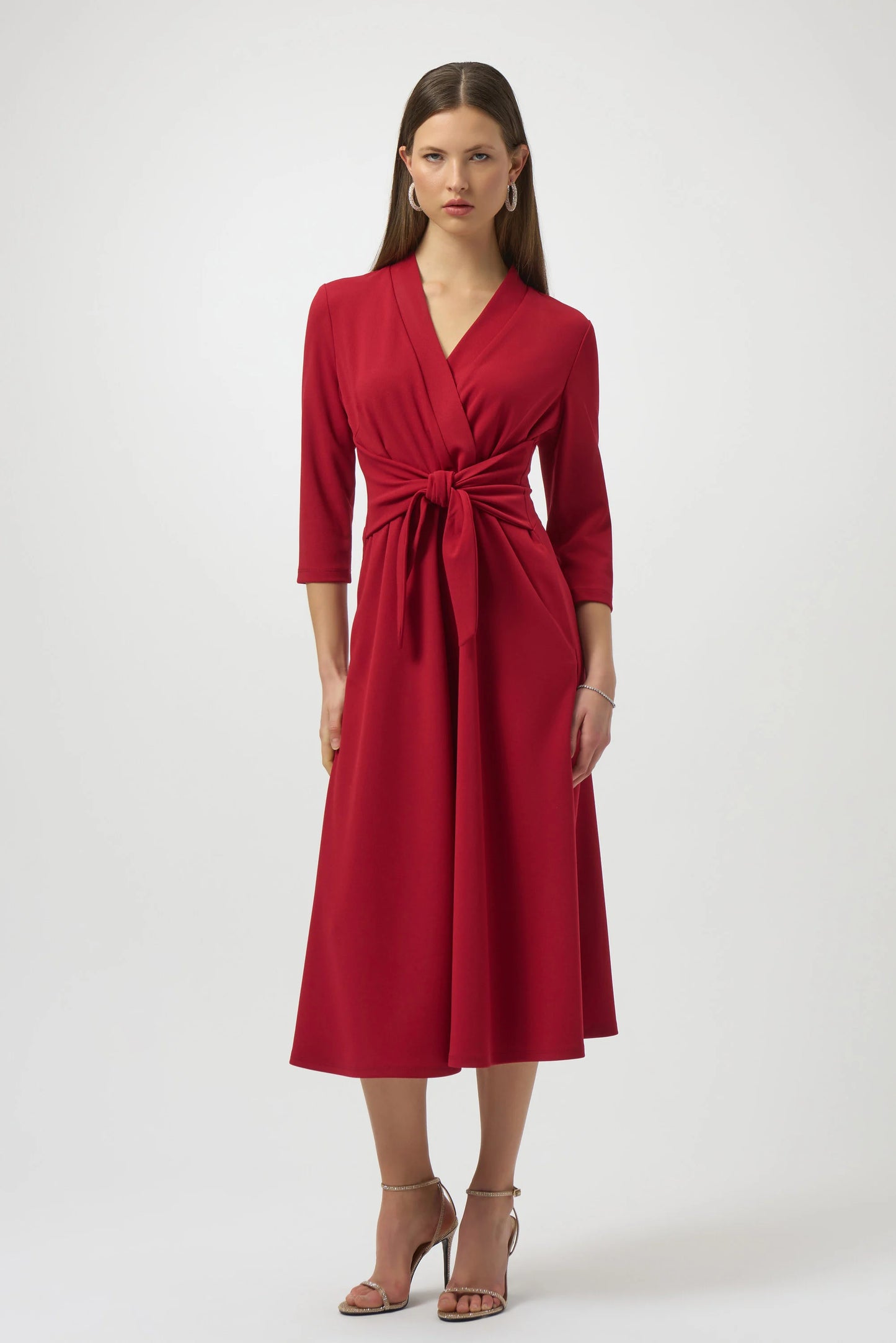 Joseph Ribkoff Scuba Crepe Fit and Flare Dress