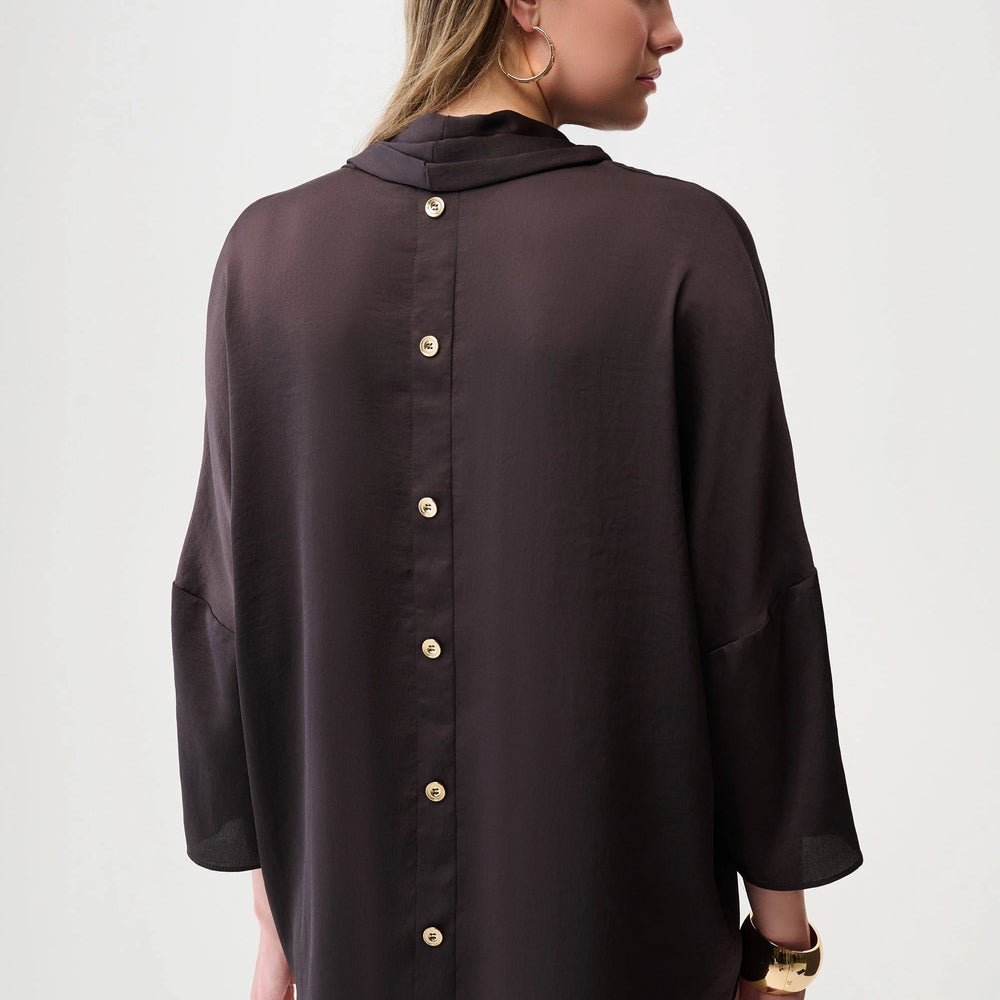 Joseph Ribkoff Recycled Satin Boxy Tunic