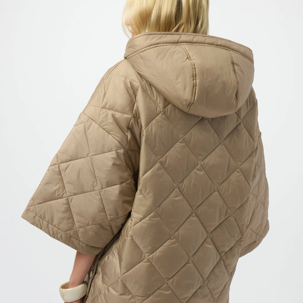 
                      
                        Joseph Ribkoff Woven Diamond Quilt Hooded Jacket
                      
                    